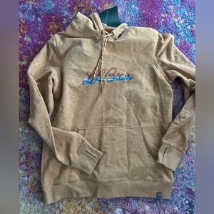Women's Tan Hoodie Sweater